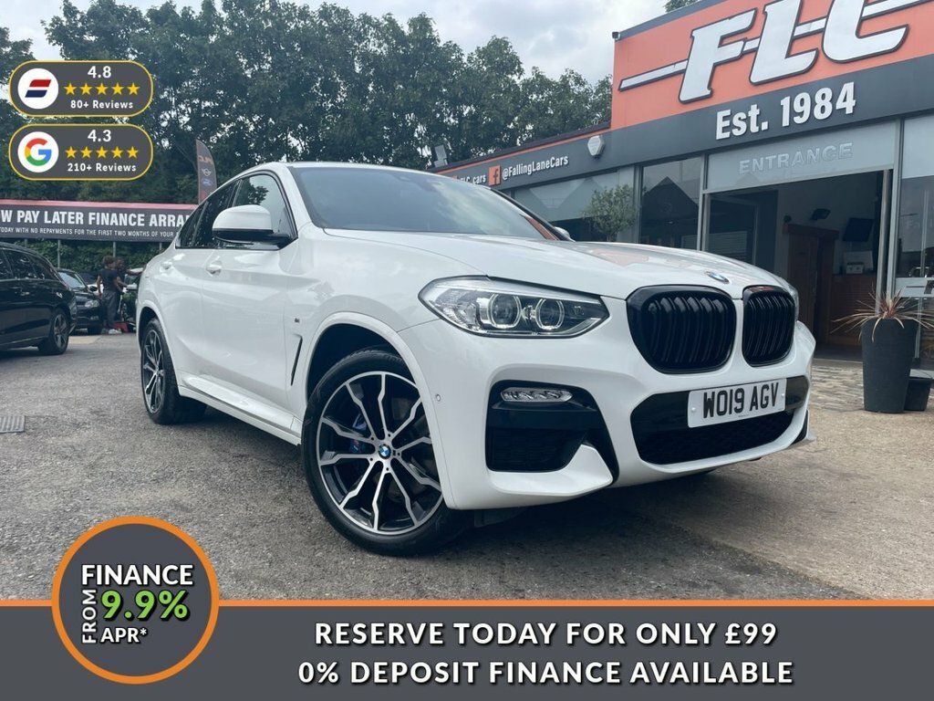 BMW X4 2L M Sport White