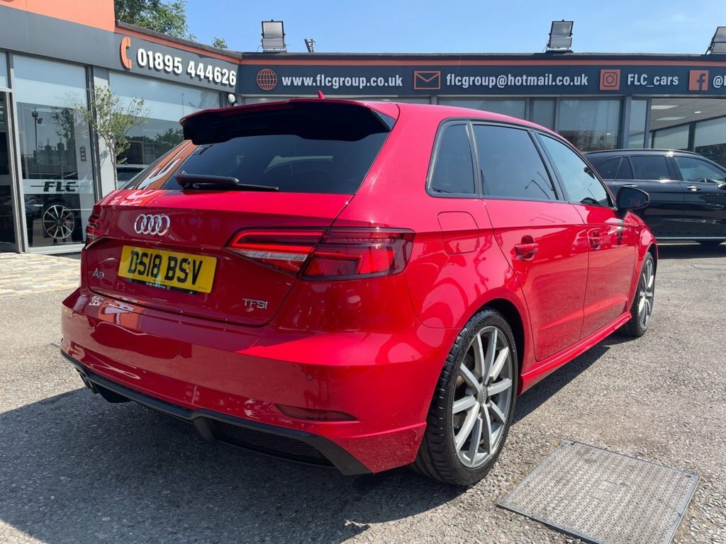 Audi A3 1L Black Edition DS18BSV Red #3