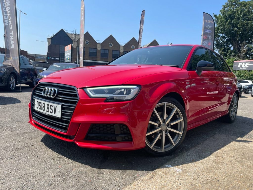 Audi A3 1L Black Edition DS18BSV Red #6