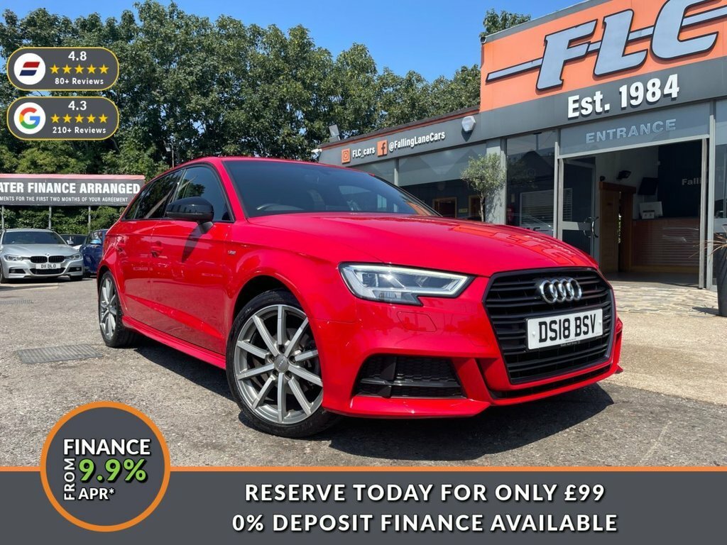 Audi A3 1L Black Edition Red