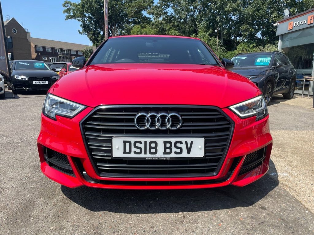 Audi A3 1L Black Edition DS18BSV Red #5