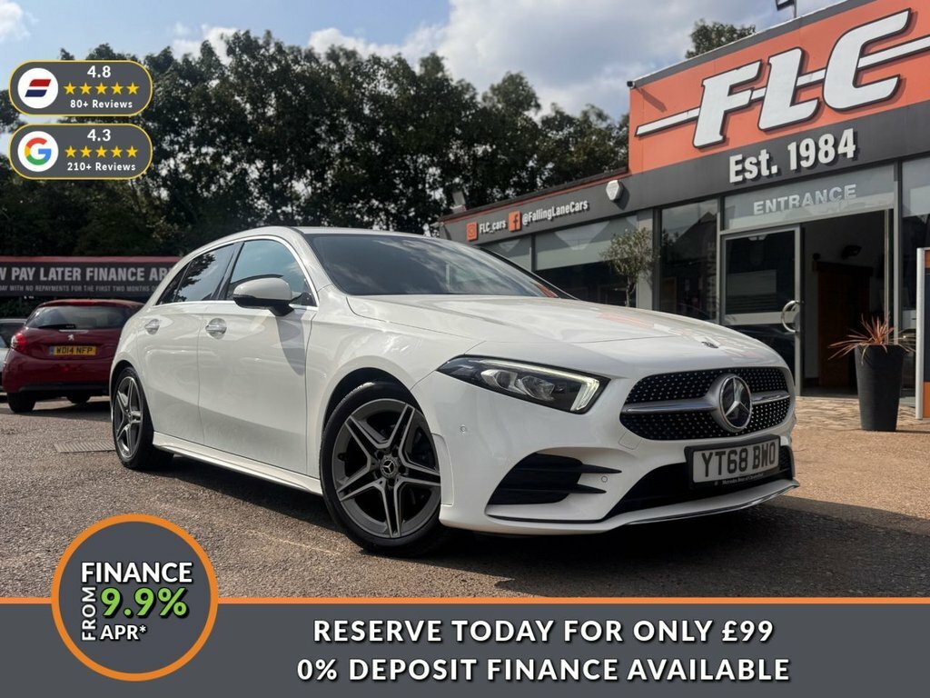 Mercedes-Benz A Class 1.3L Amg Line White
