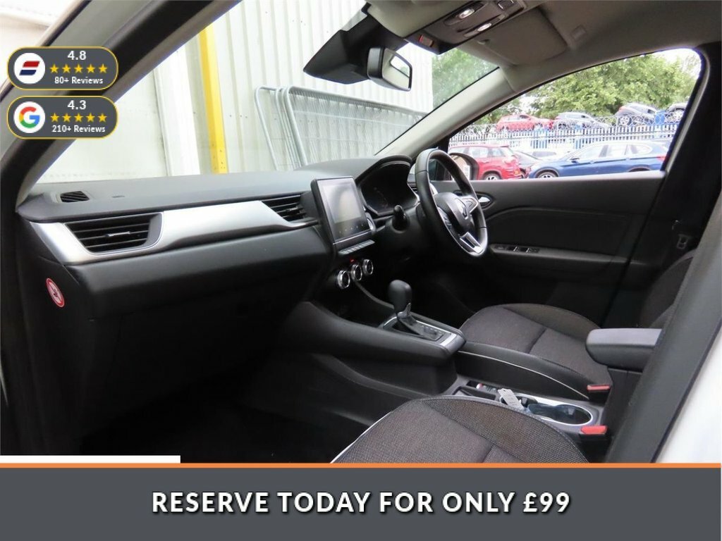 Renault Captur 1L Techno VX24YDB White #2
