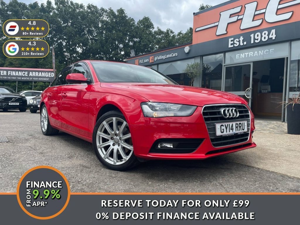 Audi A4 1.8L Se Technik Red