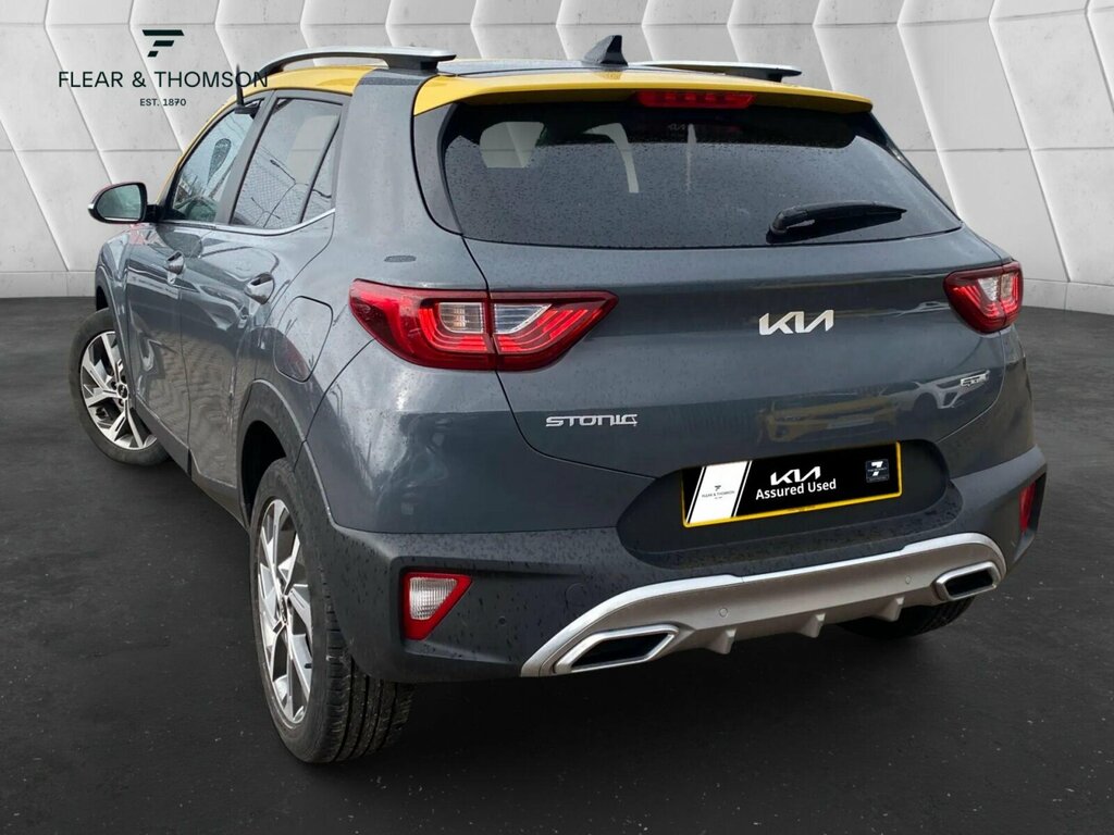 Kia Stonic 1.0 T-gdi Mhev Gt-line S Dct Euro 6 Ss PY72MOA Grey #3