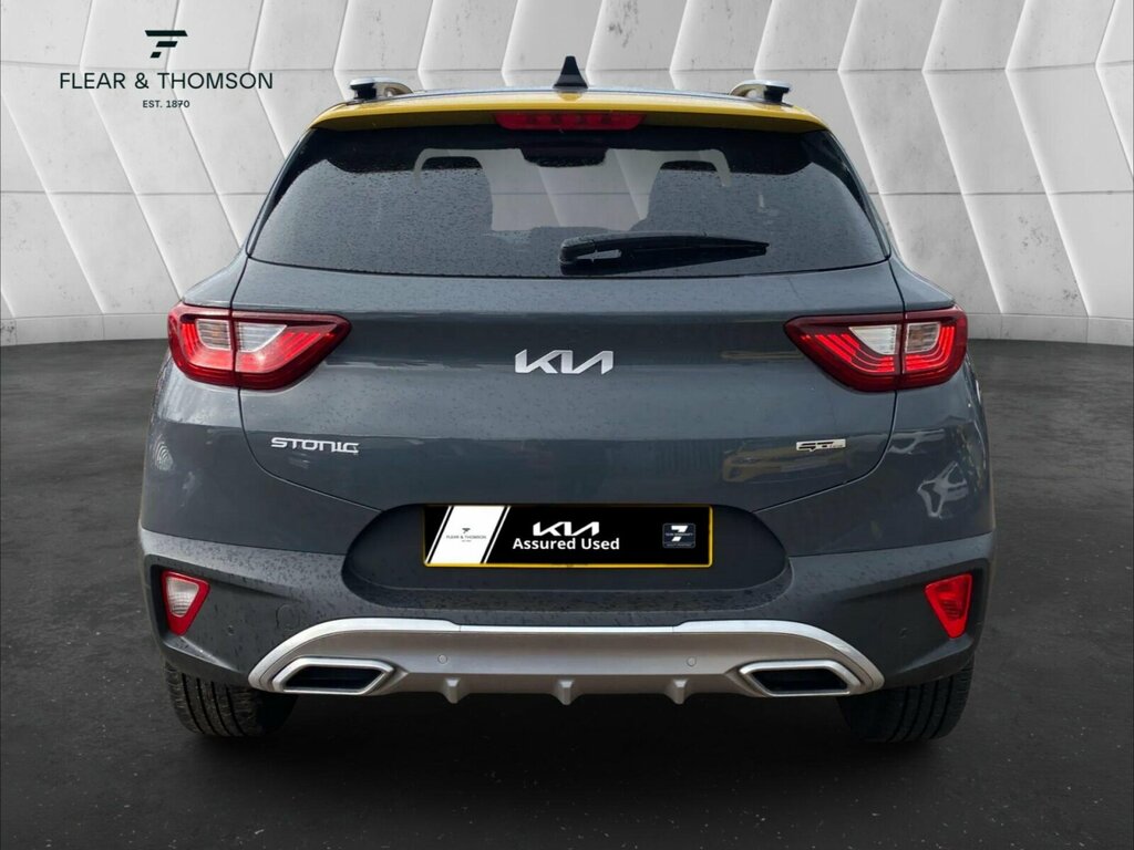 Kia Stonic 1.0 T-gdi Mhev Gt-line S Dct Euro 6 Ss PY72MOA Grey #4