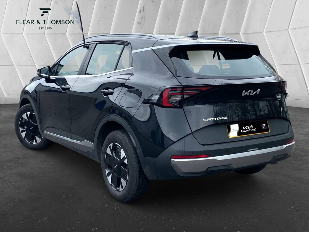 Kia Sportage 1.6 T-gdi Pure Euro 6 Ss PN75NSF Black #3