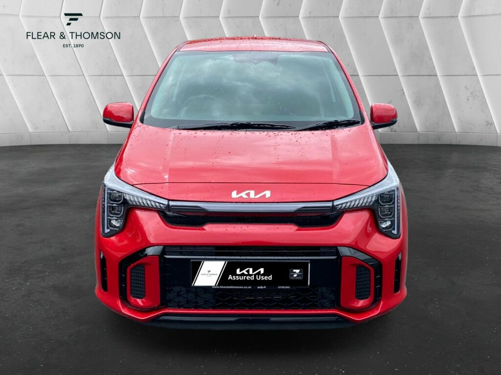 Kia Picanto 1.0 Gt-line Euro 6 Ss SJ75BMU Red #2