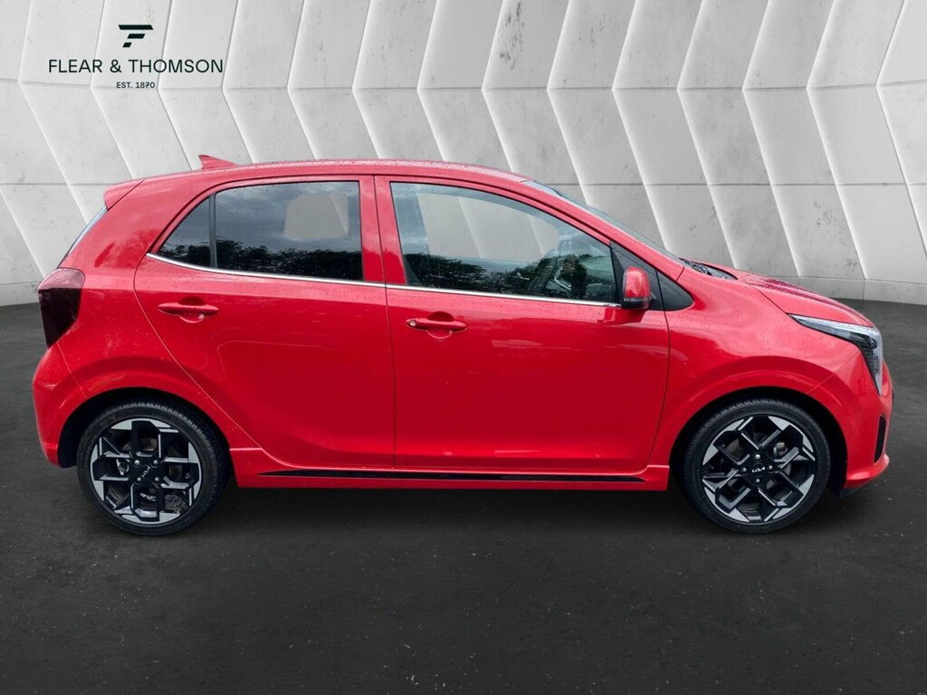 Kia Picanto 1.0 Gt-line Euro 6 Ss SJ75BMU Red #5