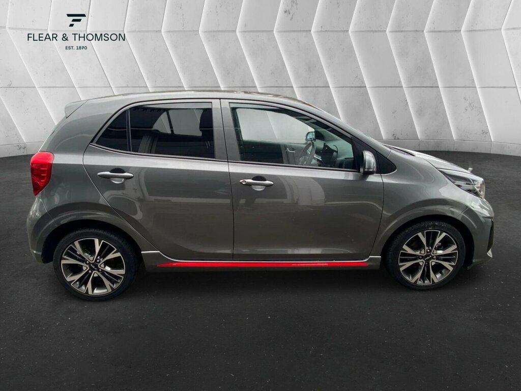 Kia Picanto 1.0 Dpi Gt-line Amt Euro 6 Ss Grey #5