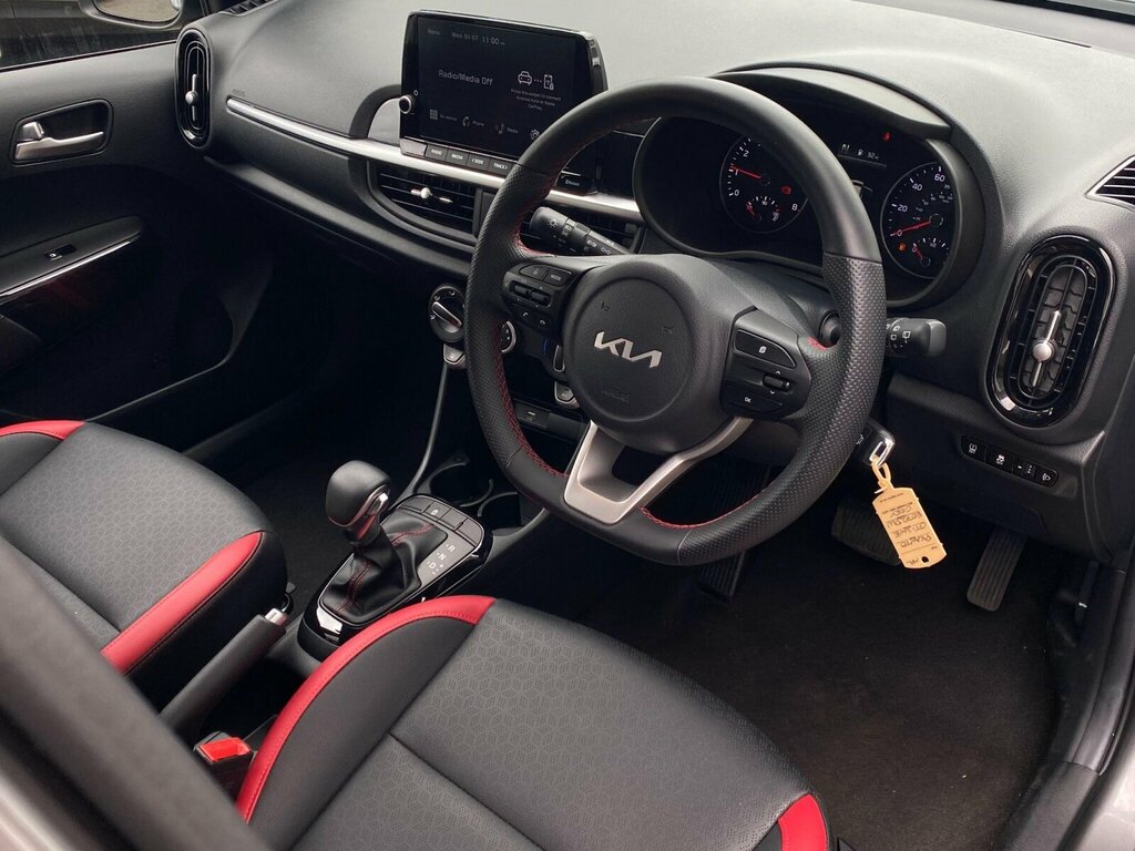 Kia Picanto 1.0 Dpi Gt-line Amt Euro 6 Ss Grey #6