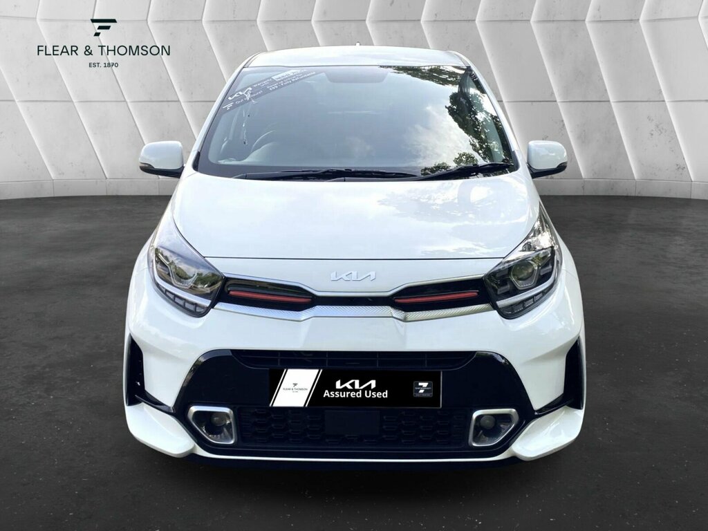 Kia Picanto 1.0 Dpi Gt-line Euro 6 Ss SA23RHK White #2