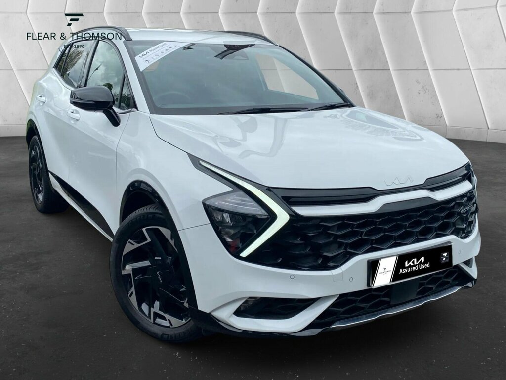 Kia Sportage 1.6 T-gdi Mhev Gt-line Dct Euro 6 Ss LX73VFE White