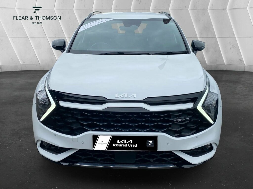 Kia Sportage 1.6 T-gdi Mhev Gt-line Dct Euro 6 Ss LX73VFE White #2