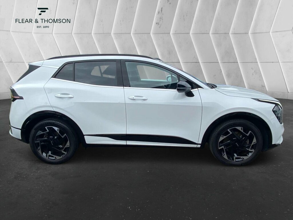 Kia Sportage 1.6 T-gdi Mhev Gt-line Dct Euro 6 Ss LX73VFE White #5