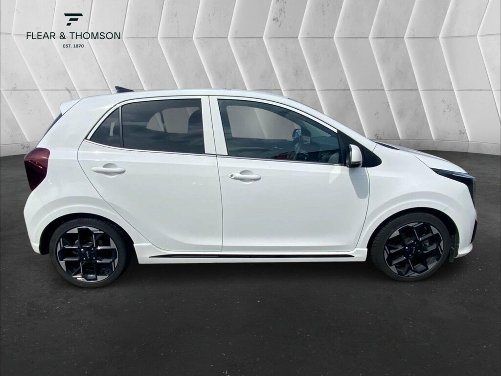 Kia Picanto 1.0 Gt-line Euro 6 Ss SH75ENY White #5