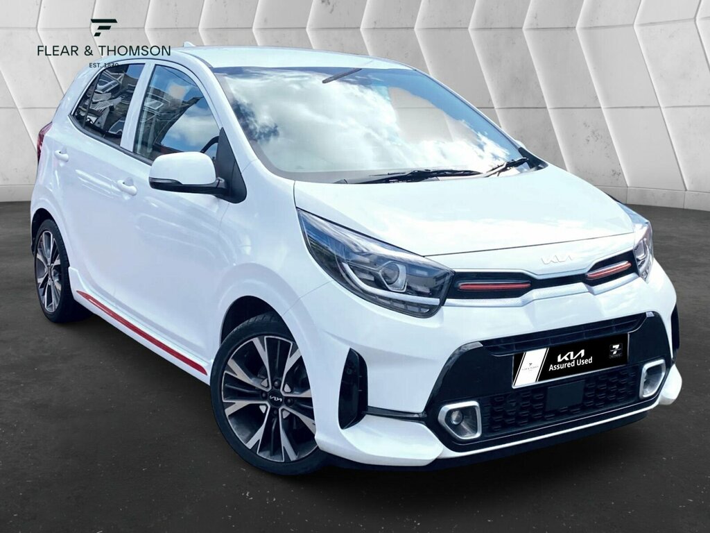Kia Picanto 1.0 Dpi Gt-line Euro 6 Ss White
