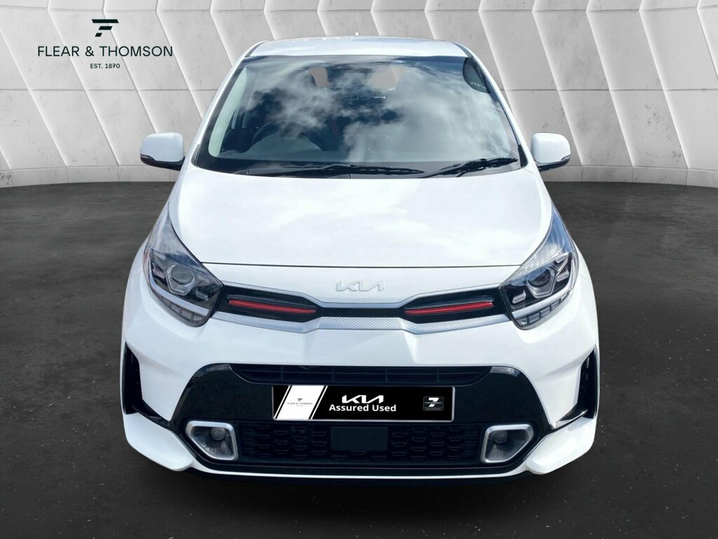Kia Picanto 1.0 Dpi Gt-line Euro 6 Ss SK73EPF White #3