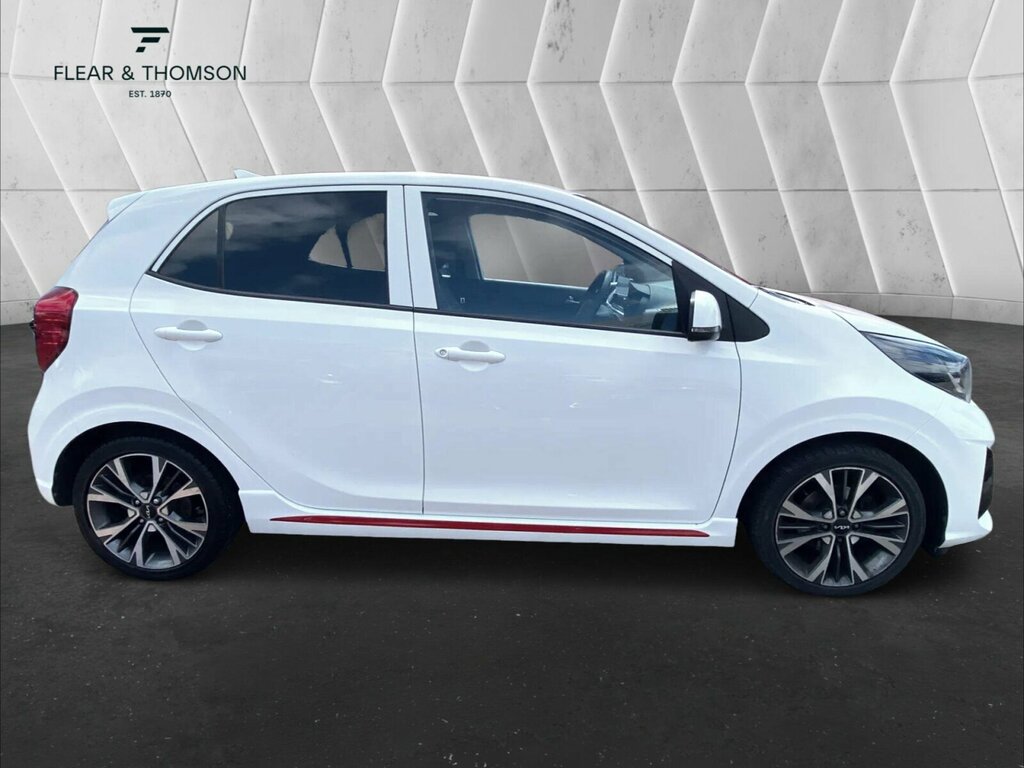 Kia Picanto 1.0 Dpi Gt-line Euro 6 Ss SK73EPF White #5