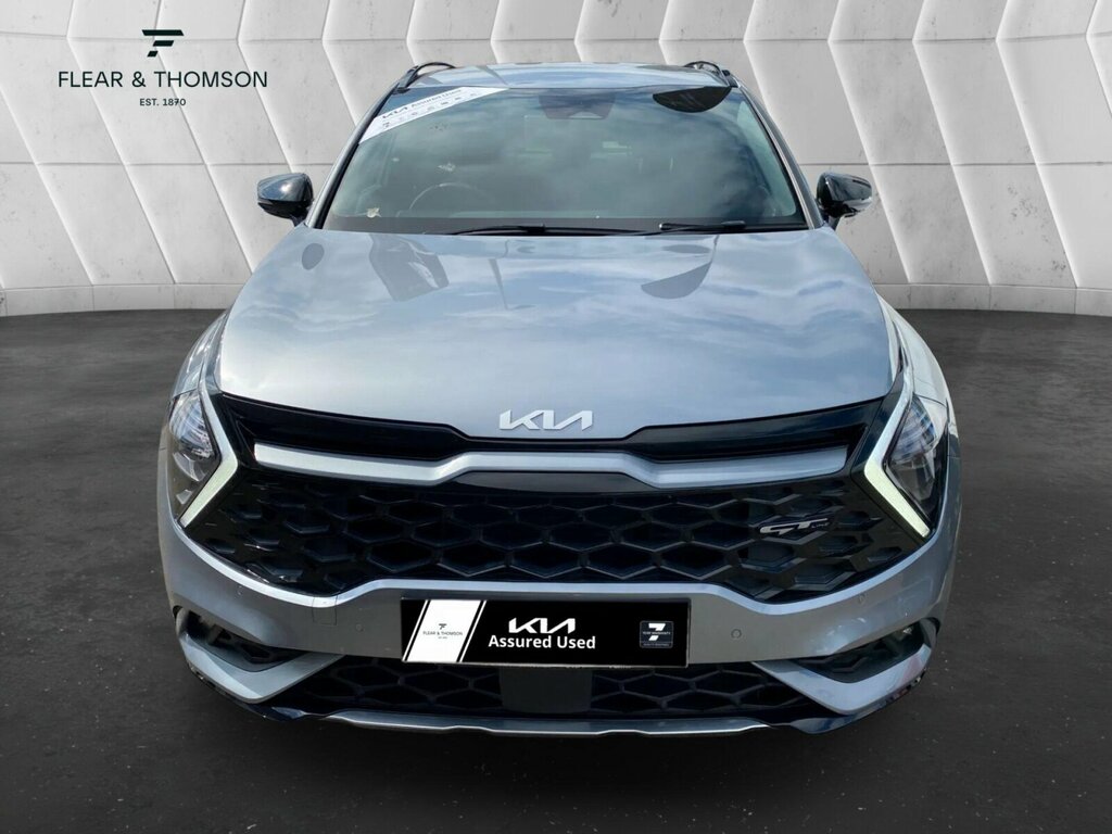 Kia Sportage 1.6 T-gdi Mhev Gt-line Dct Euro 6 Ss ST74OLN Silver #2