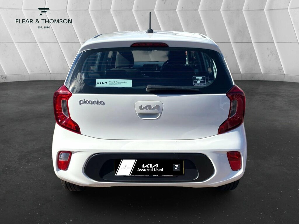 Kia Picanto 1.0 Dpi 1 Euro 6 Ss SM23JYV White #5