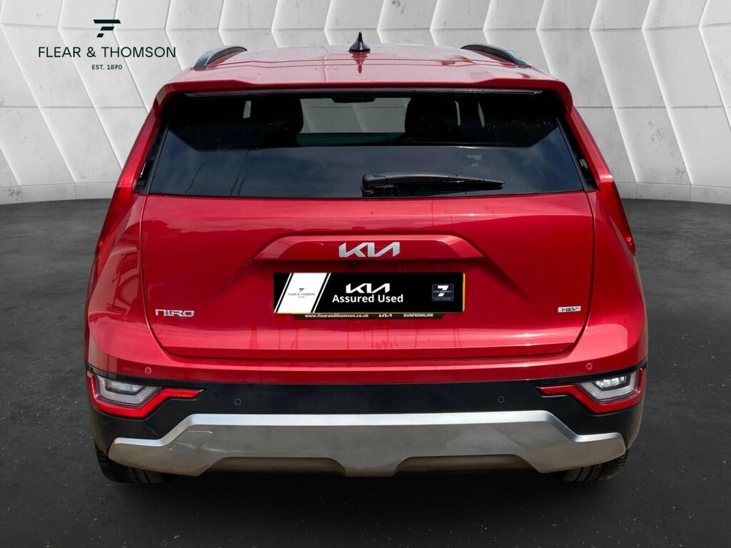 Kia Niro 1.6H Gdi 3 Dct Euro 6 Ss SM73PWJ Red #4