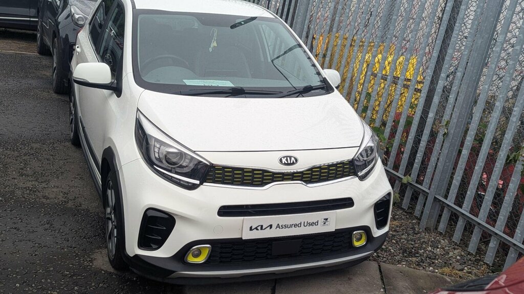 Kia Picanto 1.25 X-line Euro 6 Ss White #2
