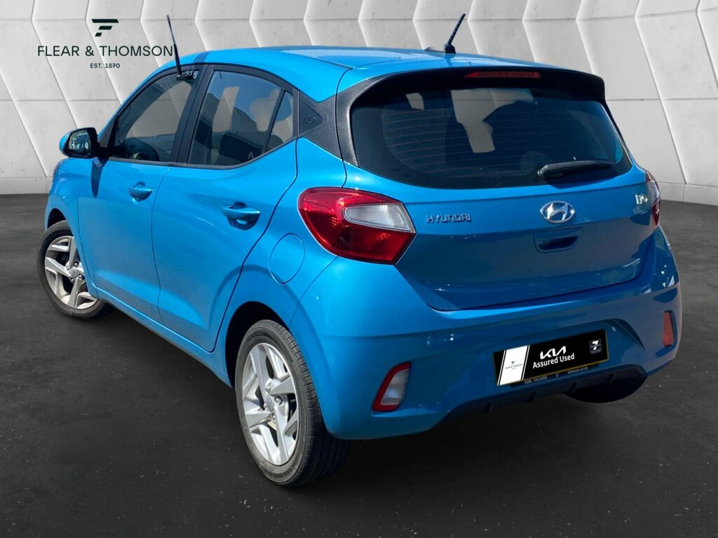 Hyundai I10 1.0 Se Connect Euro 6 Ss SM22XVZ Blue #3