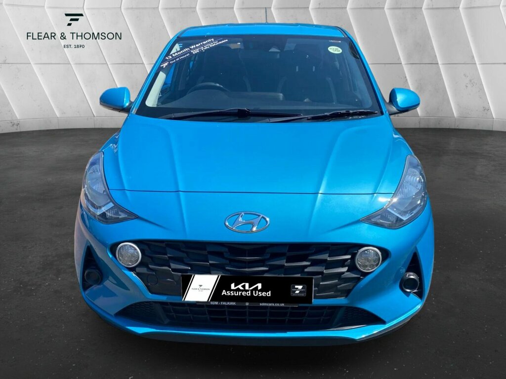 Hyundai I10 1.0 Se Connect Euro 6 Ss SM22XVZ Blue #2