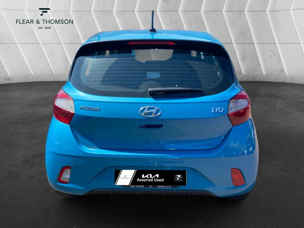 Hyundai I10 1.0 Se Connect Euro 6 Ss SM22XVZ Blue #4