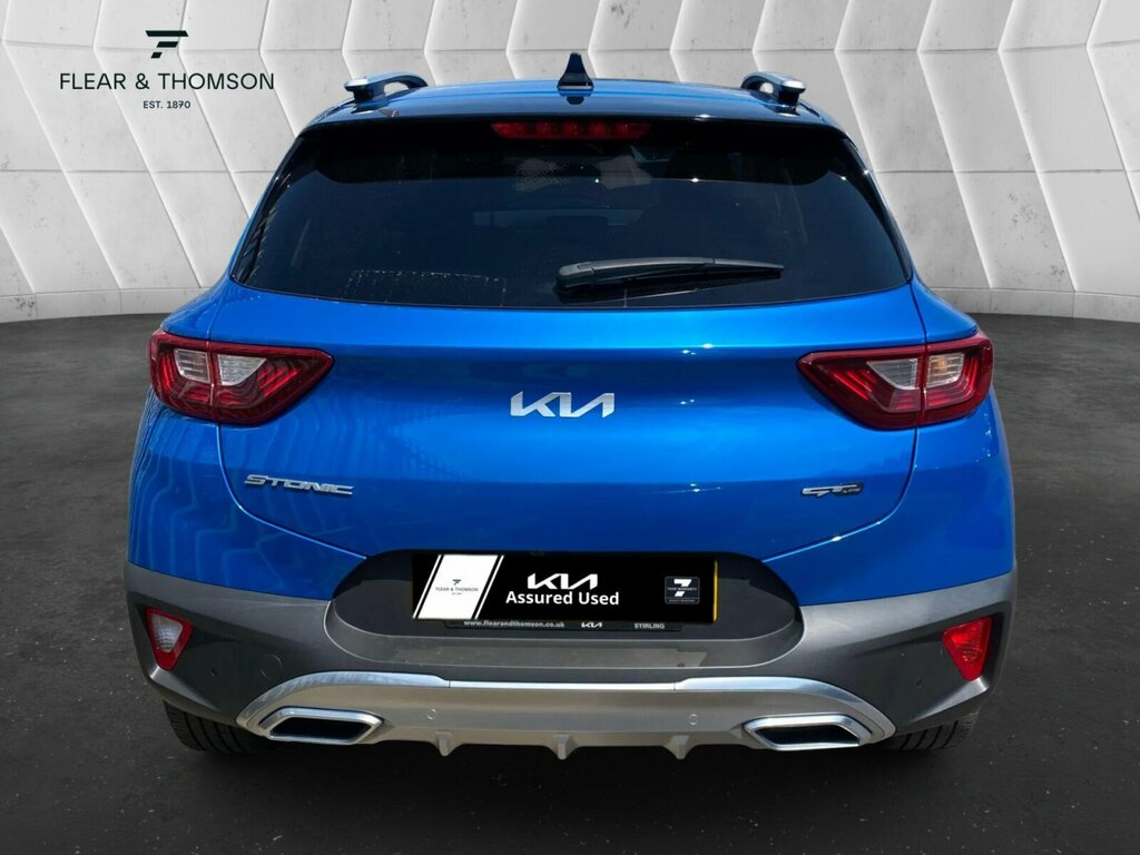 Kia Stonic 1.0 T-gdi Mhev Gt-line Dct Euro 6 Ss Blue #4