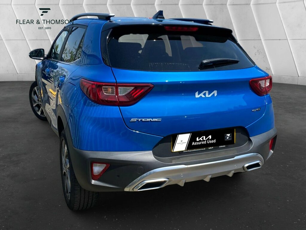 Kia Stonic 1.0 T-gdi Mhev Gt-line Dct Euro 6 Ss Blue #3