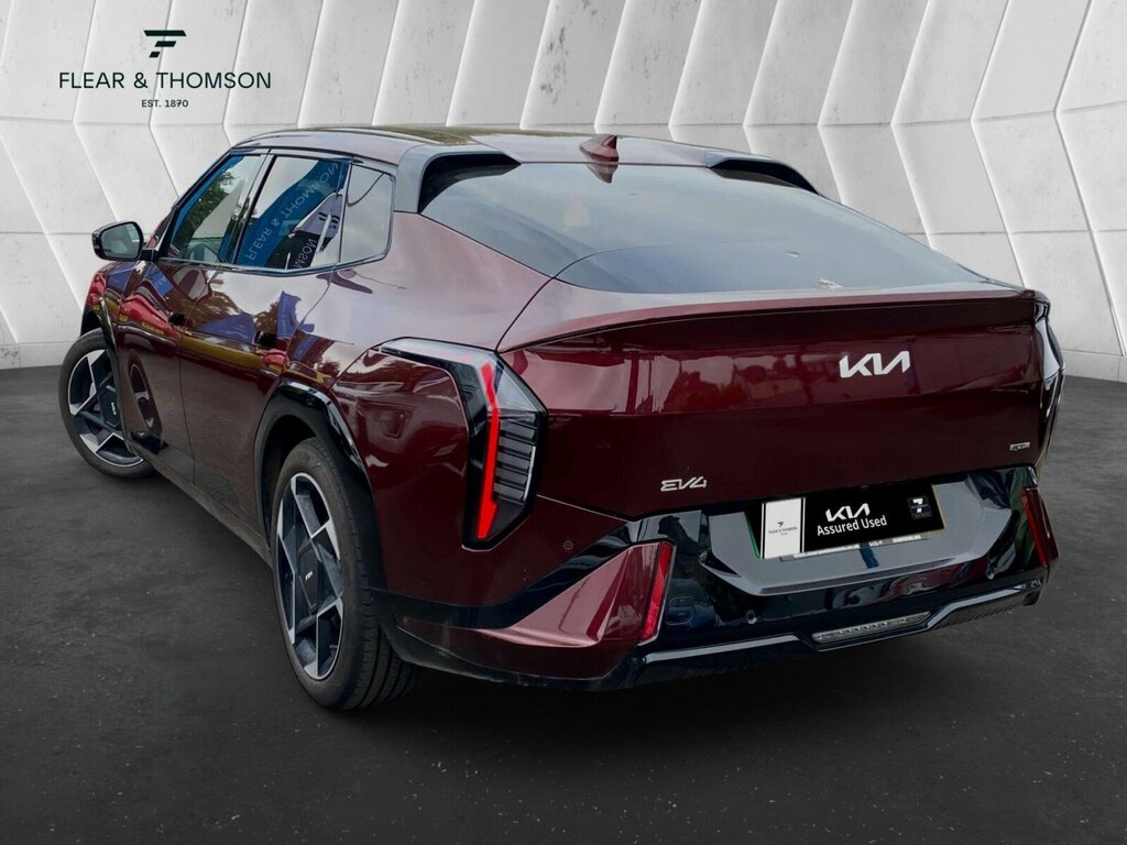 Kia EV4 81.4Kwh Gt-line Fastback Red #3