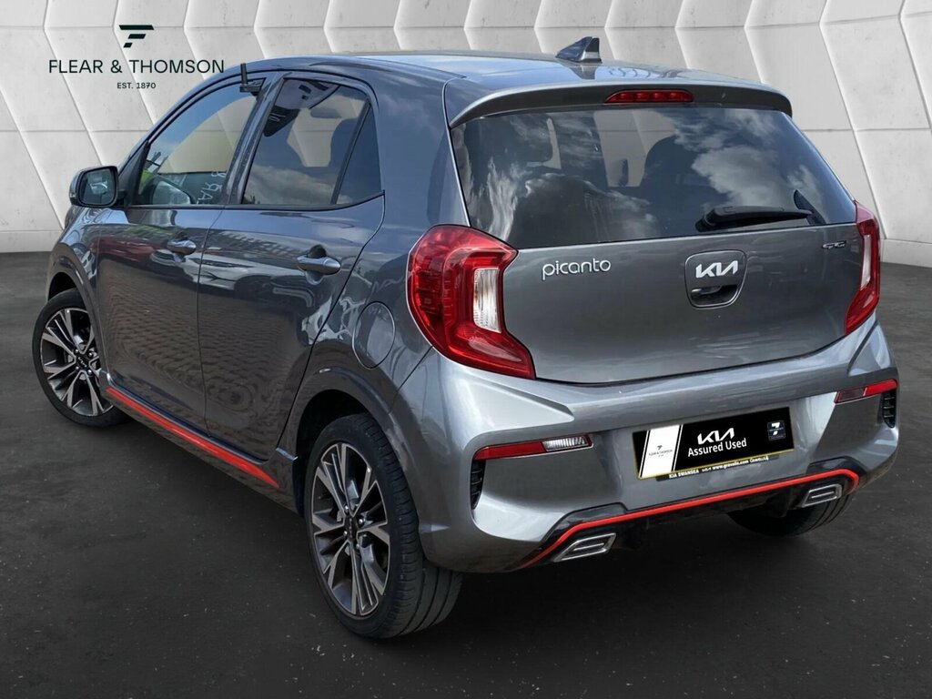 Kia Picanto 1.0 Dpi Gt-line Euro 6 Ss CV23YUY Grey #3