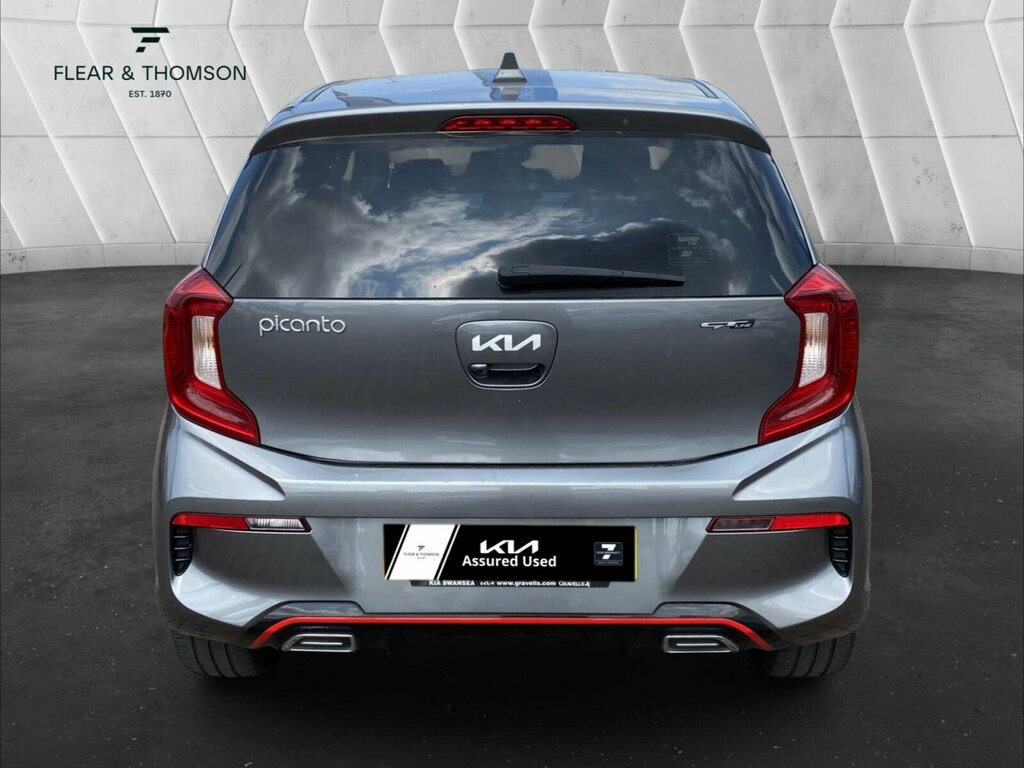 Kia Picanto 1.0 Dpi Gt-line Euro 6 Ss CV23YUY Grey #4