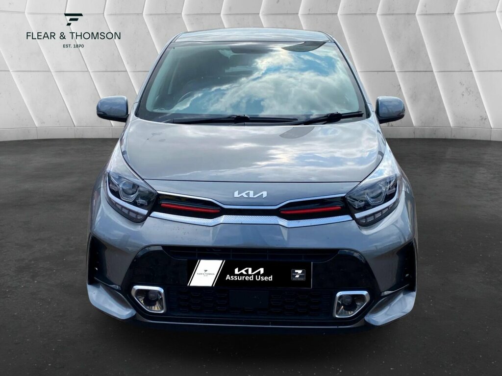 Kia Picanto 1.0 Dpi Gt-line Euro 6 Ss CV23YUY Grey #2