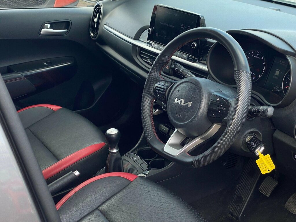 Kia Picanto 1.0 Dpi Gt-line Euro 6 Ss CV23YUY Grey #6