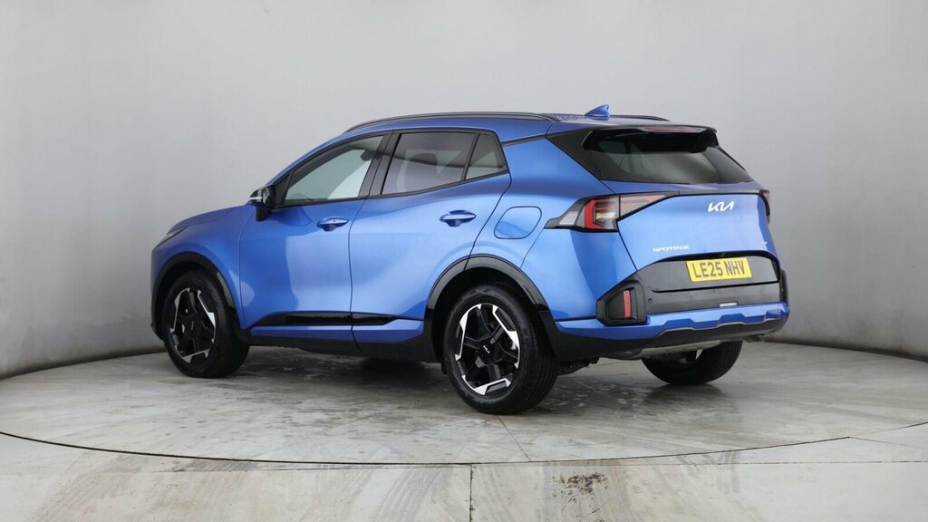 Kia Sportage 1.6 T-gdi Gt-line Dct Euro 6 Ss Blue #4