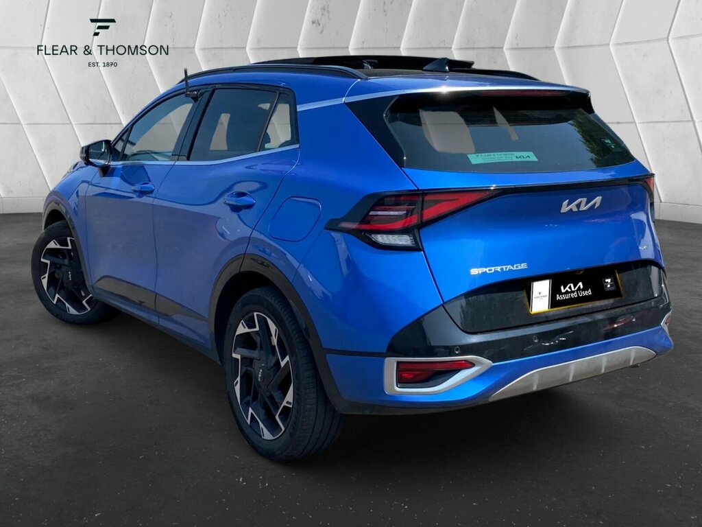 Kia Sportage 1.6 T-gdi Mhev Gt-line S Dct Euro 6 Ss Blue #2