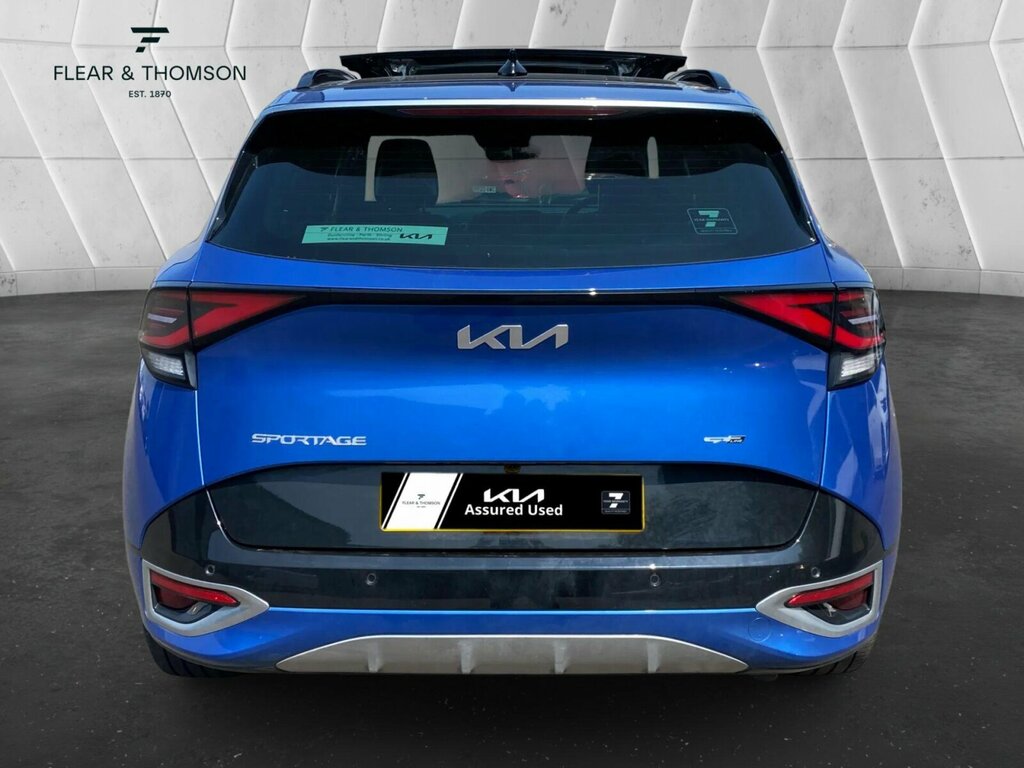 Kia Sportage 1.6 T-gdi Mhev Gt-line S Dct Euro 6 Ss Blue #4