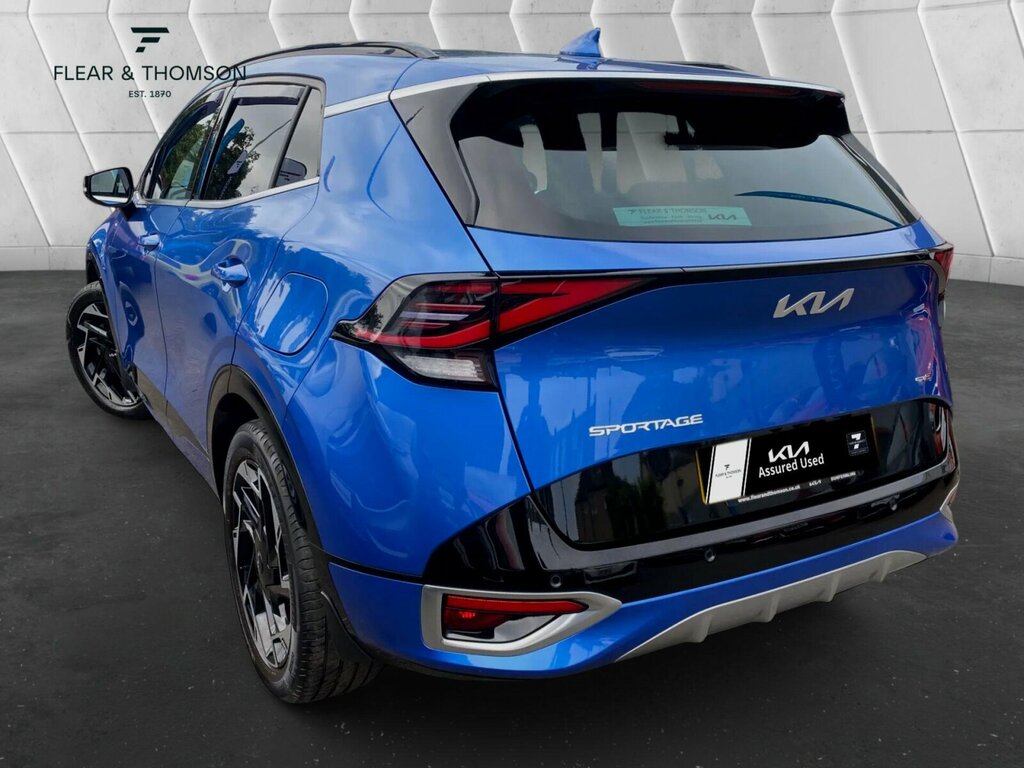 Kia Sportage 1.6 T-gdi Gt-line Euro 6 Ss CJ22BXK Blue #3