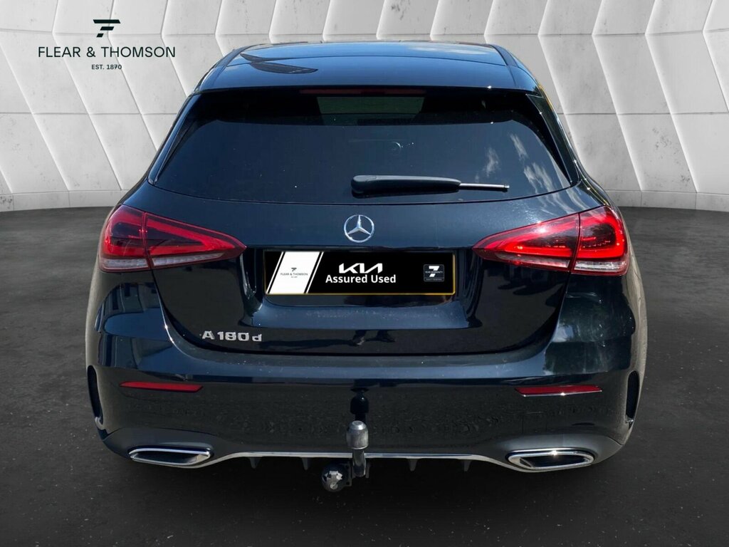 Mercedes-Benz A Class 2.0 A180d Amg Line Euro 6 Ss Black #4