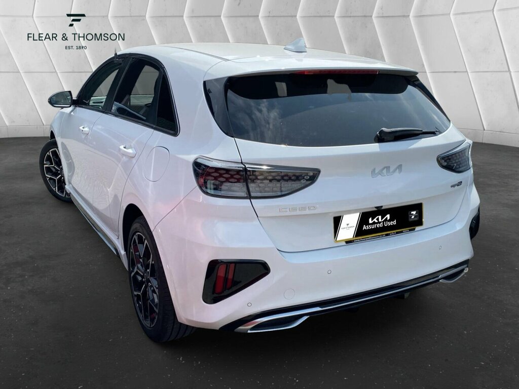 Kia Ceed 1.5 T-gdi Gt-line Euro 6 Ss DV72RZB White #3
