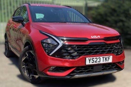 Kia Sportage 1.6 T-gdi Mhev Gt-line Dct Euro 6 Ss Red