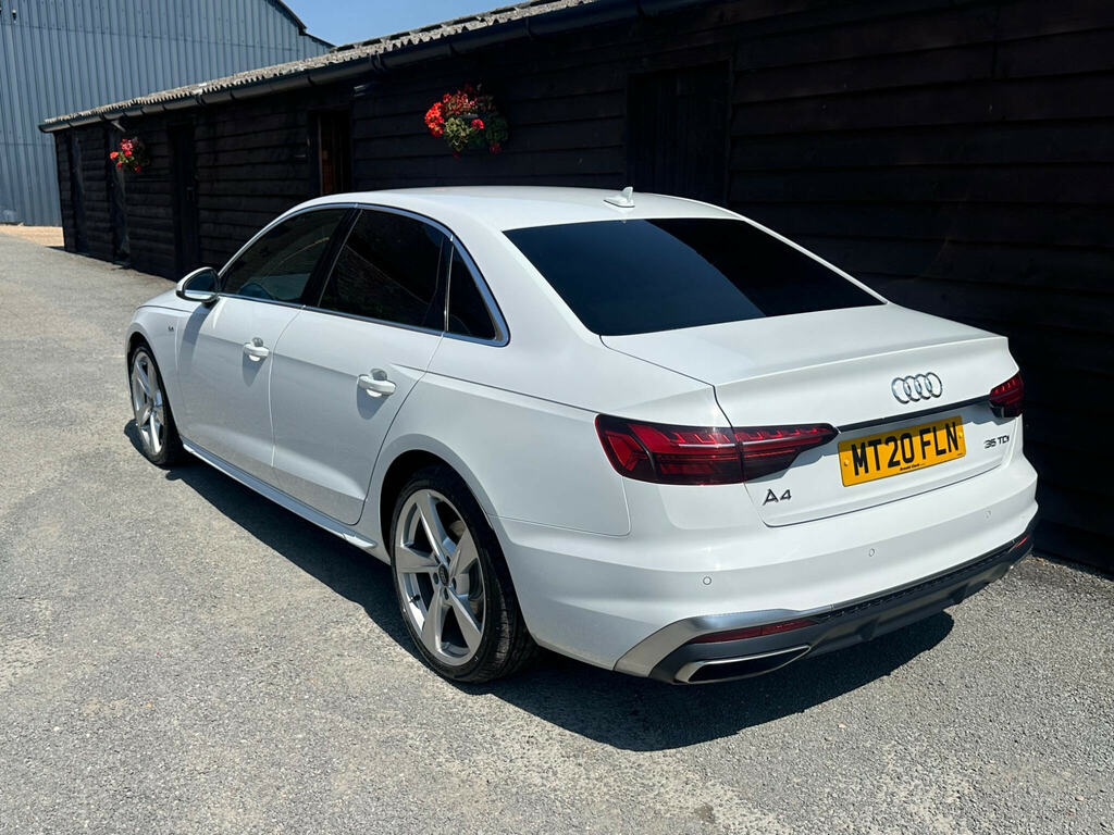Audi A4 2.0 Tdi 35 S Line S Tronic Euro 6 Ss White #6