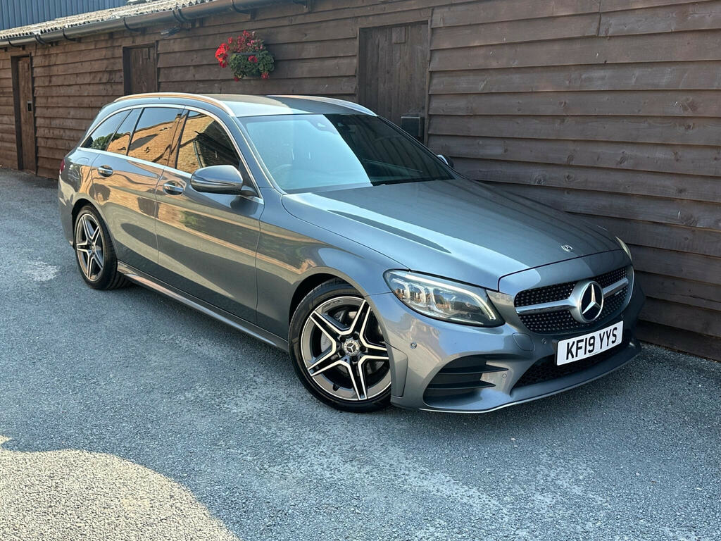 Mercedes-Benz C Class 2.0 C220d Amg Line Premium G-tronic Euro 6 Ss Grey