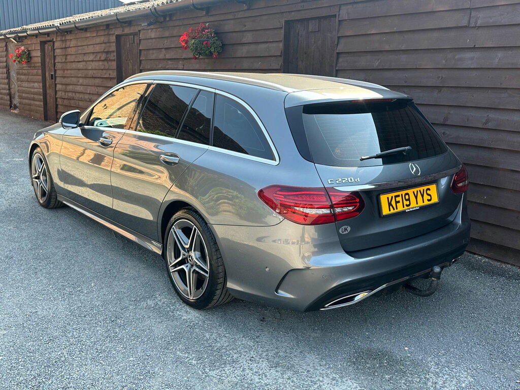 Mercedes-Benz C Class 2.0 C220d Amg Line Premium G-tronic Euro 6 Ss Grey #6