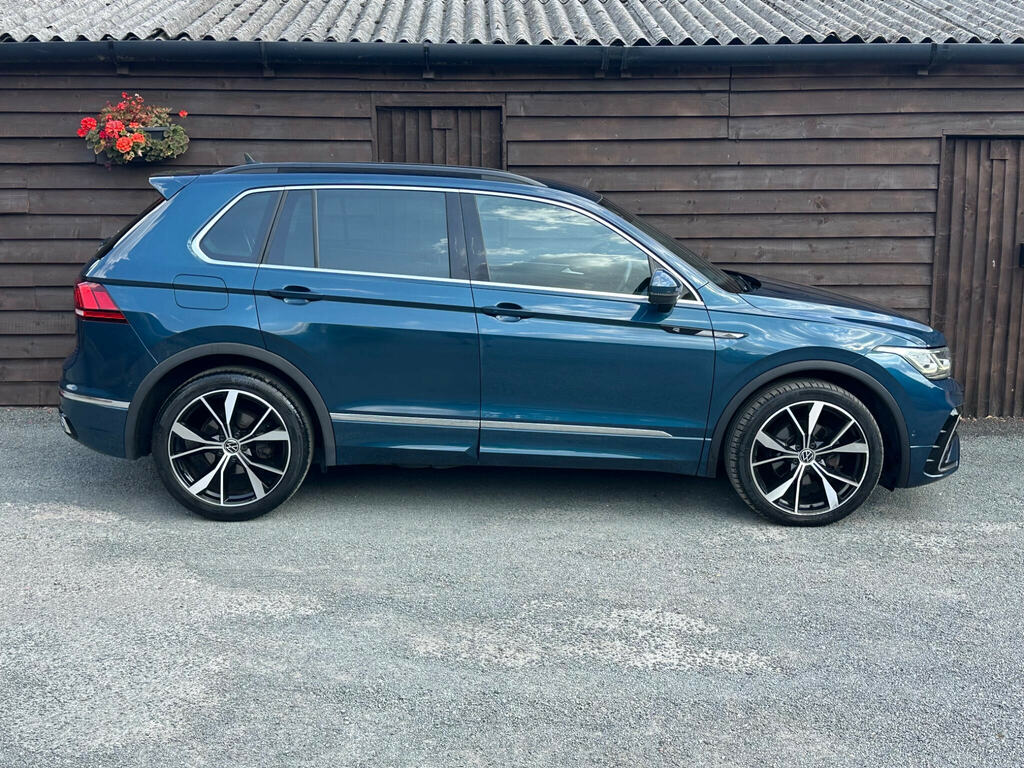 Volkswagen Tiguan 2.0 Tdi R-line Dsg Euro 6 Ss Blue #3