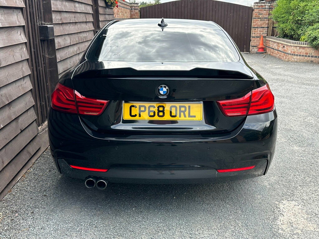 BMW 4 Series 420D M Sport Black #8