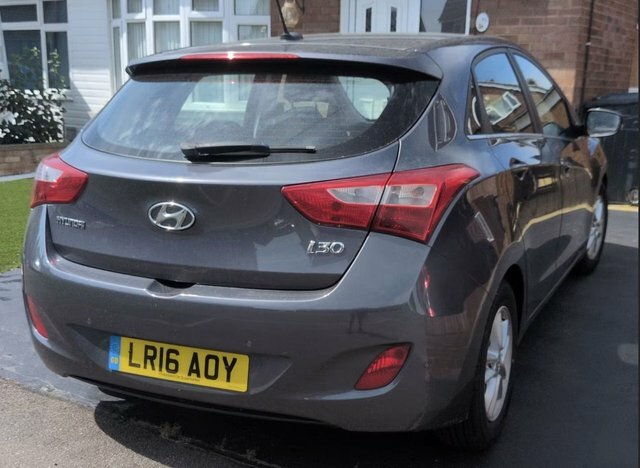 Hyundai I30 1.6 Crdi Blue Drive Grey #3